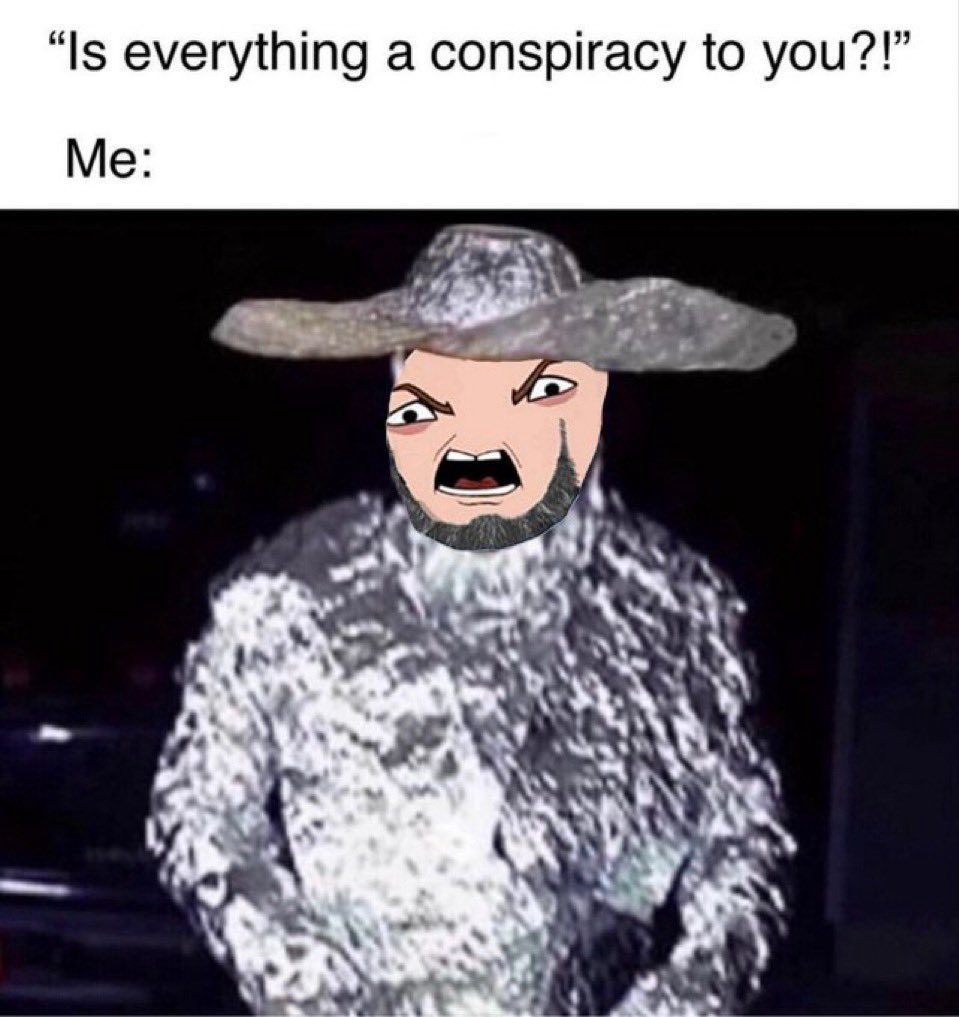FreeRossNow's tweet photo. Did you know that one of Dev Kenny's books is actually titled: It's Called Modern History, Not "Conspiracy Theory"
#ConspiraFi is that meta that you've probably been sleeping on fam... $JOWNES still under $500k?!
#MidnightMemeTime