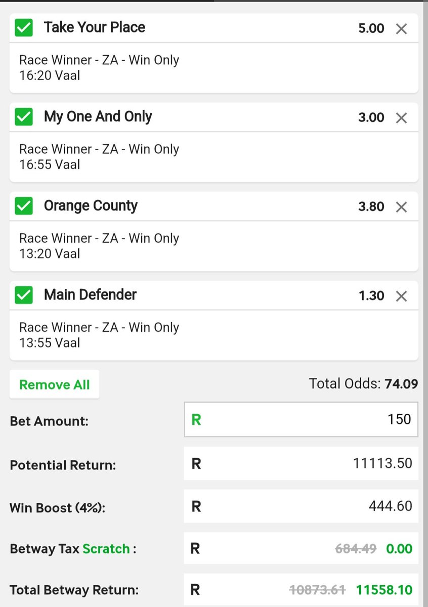 Muzi Yeni and G Lerena day 🐎