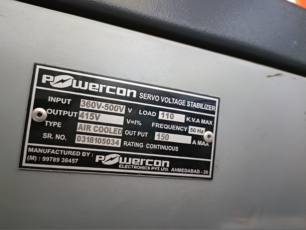 kj_brands's tweet photo. Unstable Power?
You only need a power stabilizer for your firm.
⚡100/110KVA power stabilizer available.
✅Offer price Kes. 750,000.
⚡Three phase, 150Amps.

🌐https://t.co/TmuLM9njYF
📌We are located in Indaa business park along Dakar road off enterprise road, industrial area -Nairobi. Visit our office or contact us on 0701739582 for orders/inquiries