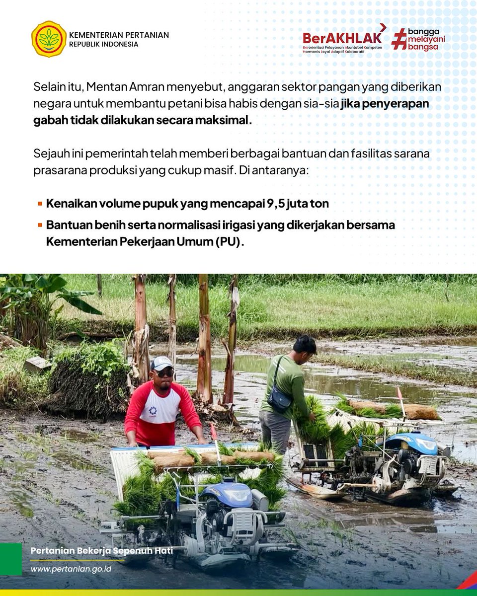 Kementerian Pertanian RI tweet media