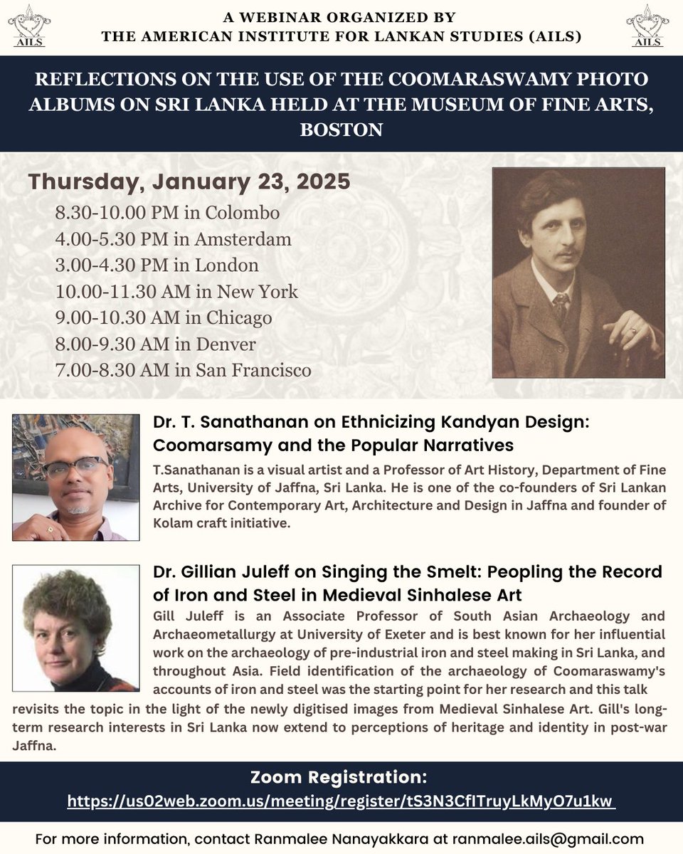 Register here: us02web.zoom.us/meeting/regist…

#coomaraswamy #History #SriLanka #webinar