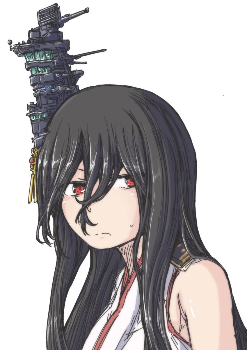 山城(艦これ) 「やまやま 」|八鳥のイラスト