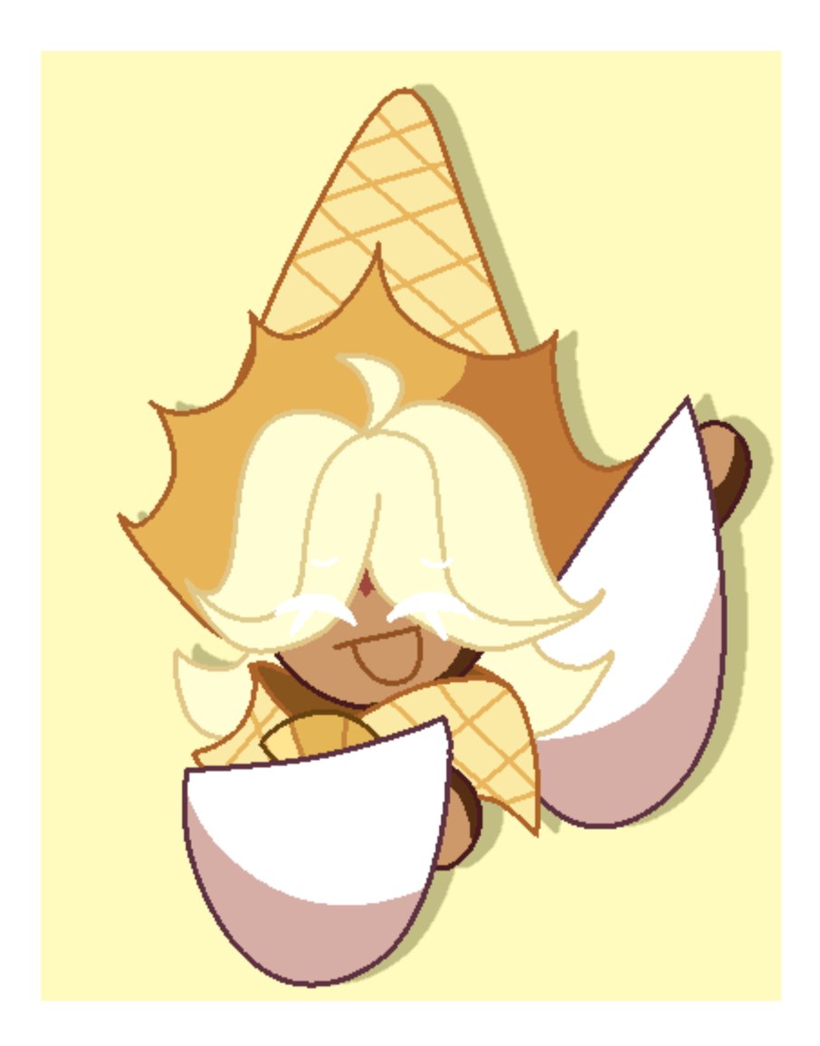 KopieDrawz's tweet photo. "I wish for everyone to be happy!"

#purevanillacookie 
#cookierun https://t.co/p94EloUyDL