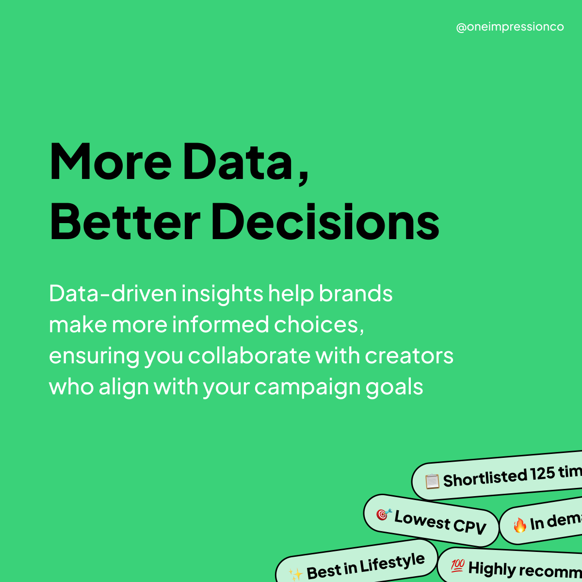 One Impression tweet media