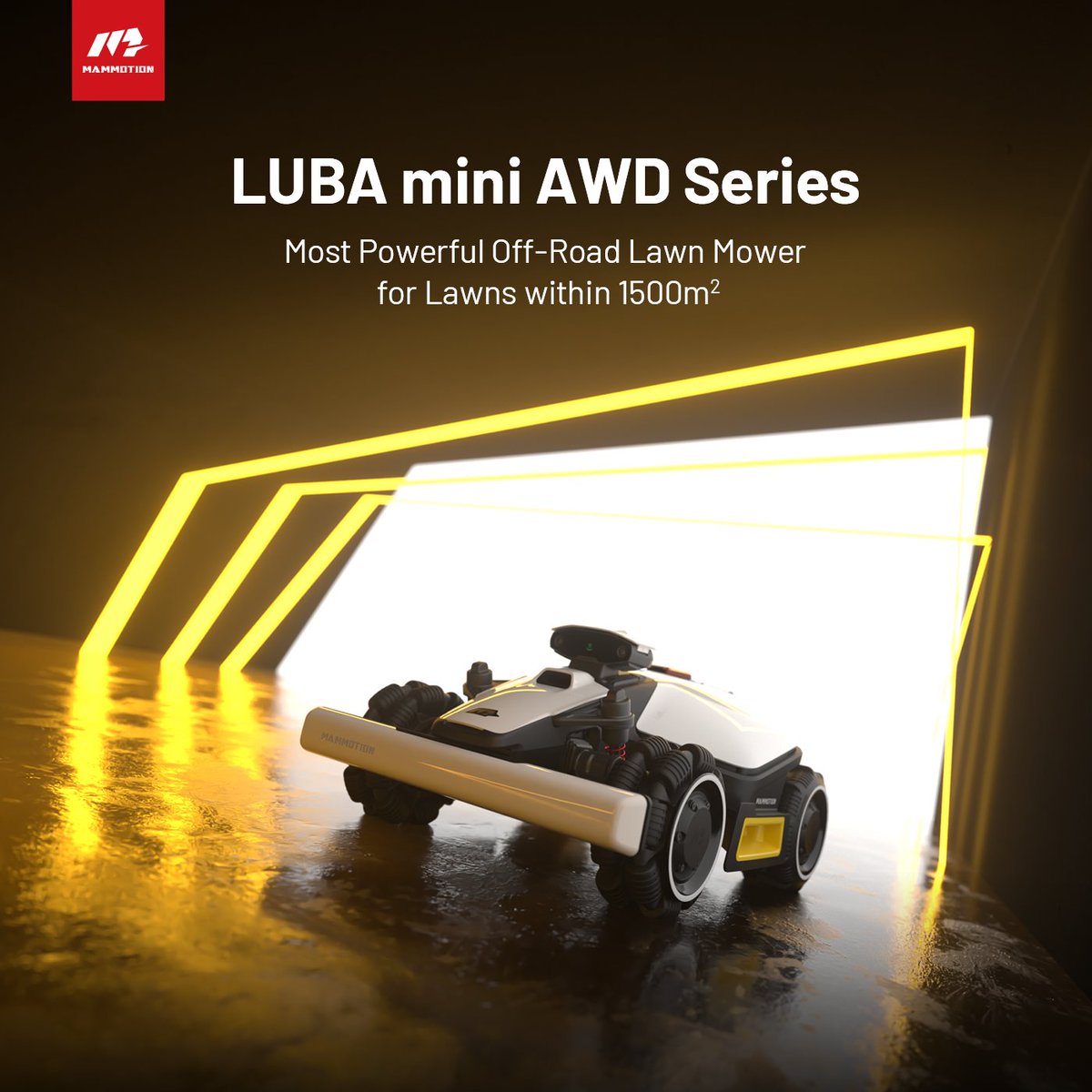 mammotiontech's tweet photo. 🌟 Most Powerful Off-Road Lawn Mower for Lawns within 1500㎡ 
Now with a smaller size, lighter weight, and a replaceable battery, the LUBA mini AWD is here to redefine lawn care with unmatched versatility and power! 🤖 
🌐 : https://t.co/00545RajIi

#Mammotion  #LUBAmini https://t.co/3lzIv0DHu0