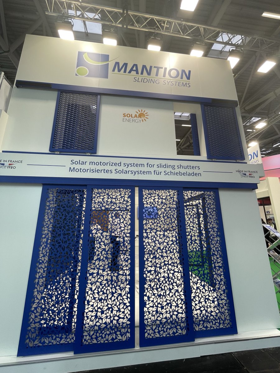 mantionSas's tweet photo. 📢Le #salon #BAU2025 continue !
Retrouvez les équipes #MANTION toute la semaine à #Munich #Allemagne jusqu'au 17 janvier, Hall C4, stand 119.
Nous vous présenterons nos #nouveautés #produits et nos derniers projets #SystèmesCoulissants.

En savoir plus : https://t.co/IFZXVM2LeU https://t.co/HHguEavgEP