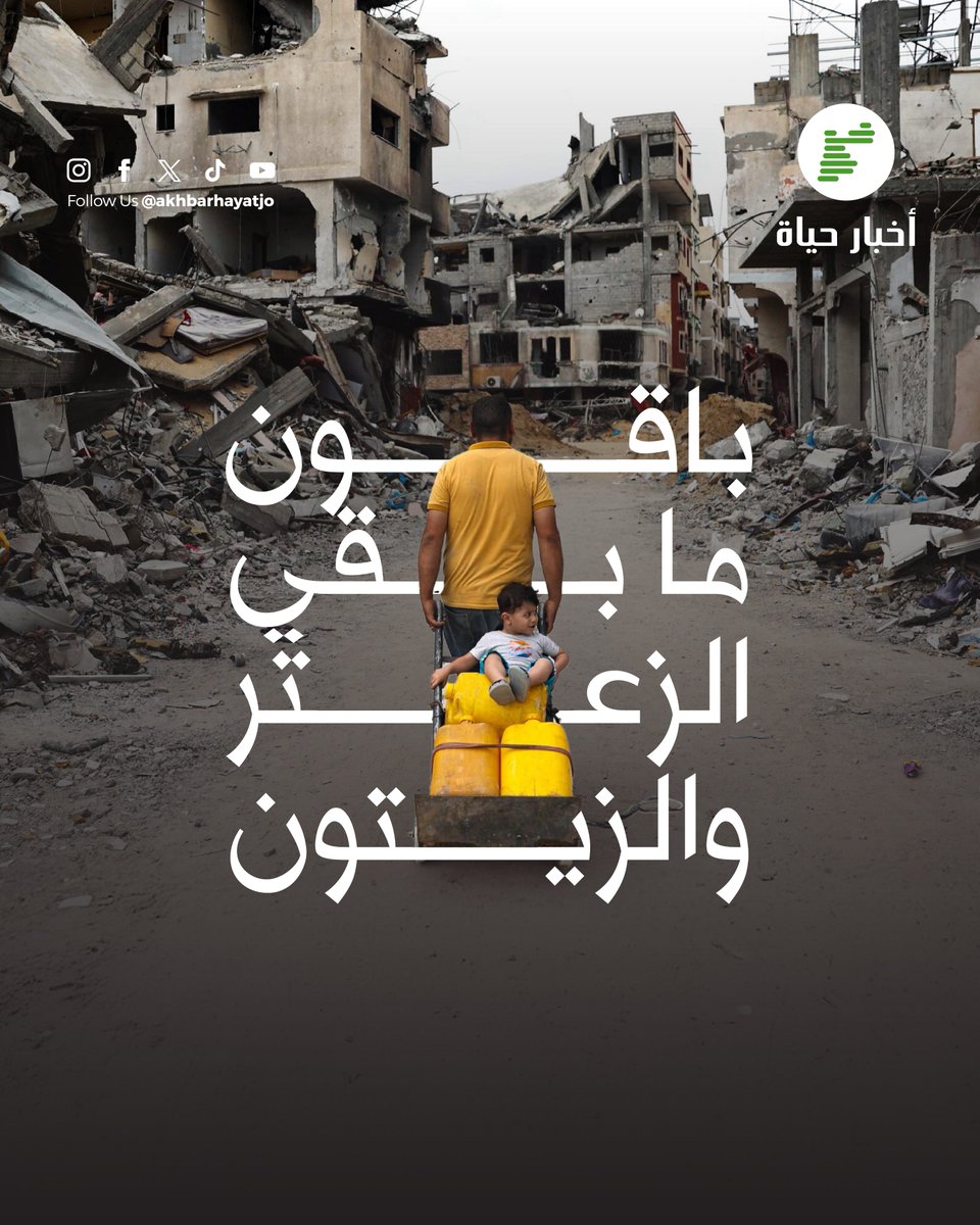 إنا باقون ما بقي الزّعتر والزيتون..
 صباح النصر يا غزَّهْ 🇵🇸 

#غزه_تنتصر #وقف_اطلاق_النار #أخبار_حياة #حياة_اف_ام