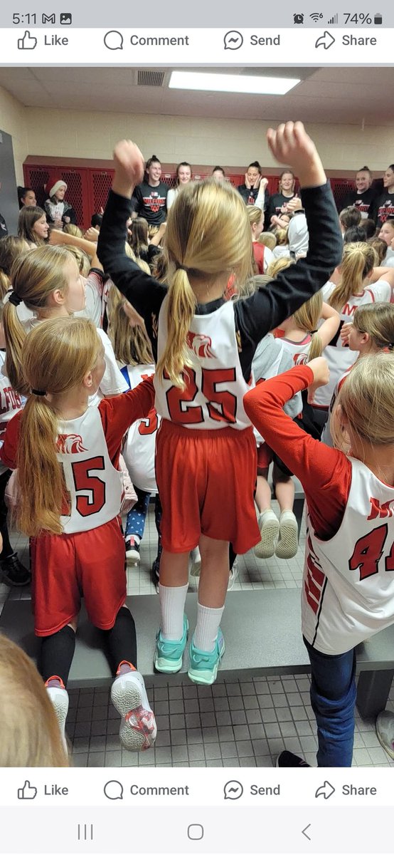 Calling all Milford Basketball Association Youth! Did you know Lauren Hill loved to work youth camps and most of all motivate! Lay up for Lauren Challenge is calling your name at halftime. Wear your purple, Bring your dollar bills and cheer for #22!  💜 <a href="/Milford_Eagles/">Milford Athletics</a>