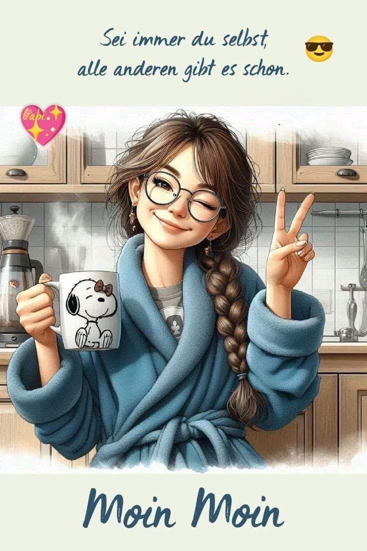 Guten Morgen Zusammen, euch einen schönen Tag. 🙋🏻‍♀️👋☕️