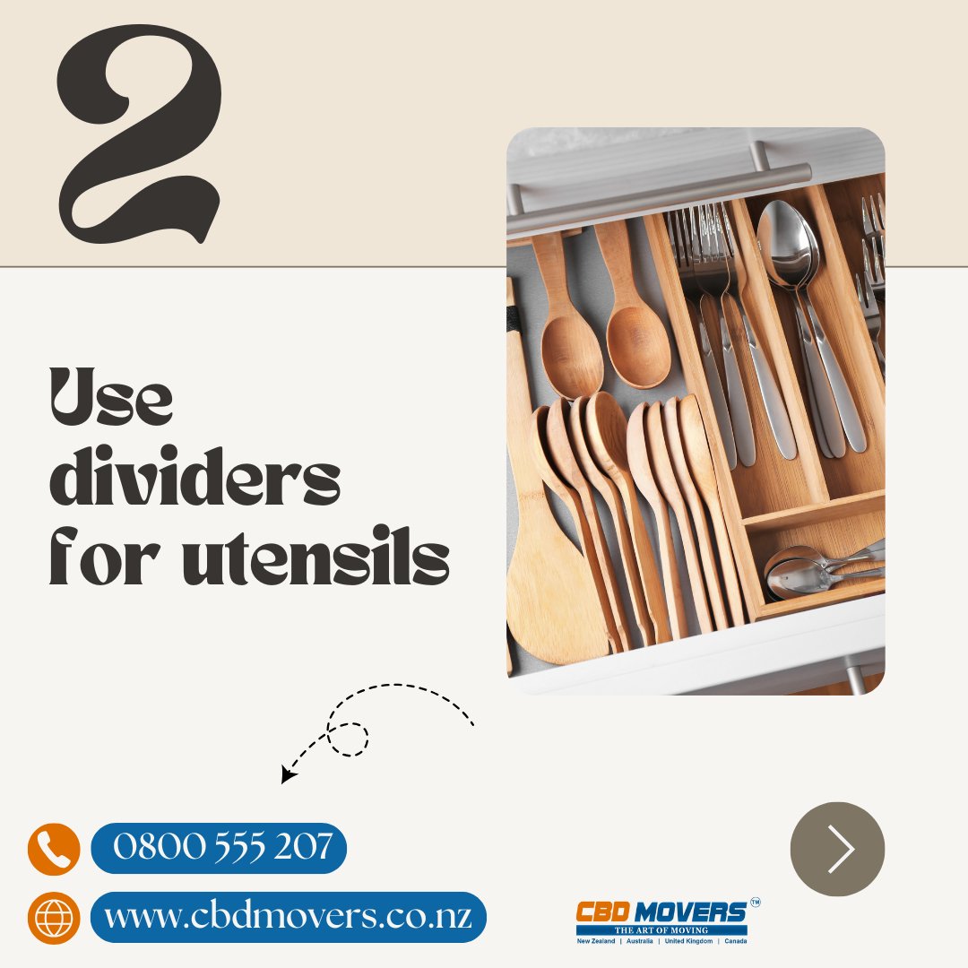 cbdmoversnz1's tweet image. Packing your kitchen doesn’t have to be stressful! Follow these steps for a #smoothmove:
1️⃣Wrap fragile glassware carefully
2️⃣Use dividers for utensils
3️⃣Secure boxes tightly
Let #CBDMoversNZ1 make your move easy!
🌎cbdmovers.co.nz
#KitchenPacking #Auckland #NewZealand