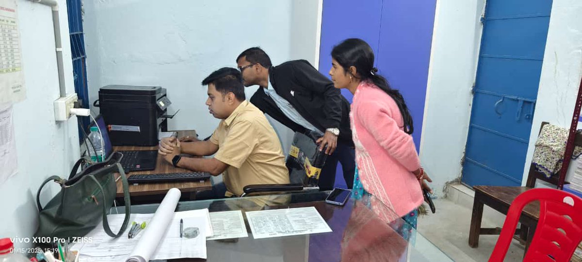 Visited different RI circle today.. Reviewed disposal of various revenue cases..Also visited nearby PACS to verify smooth procurement of Rice .