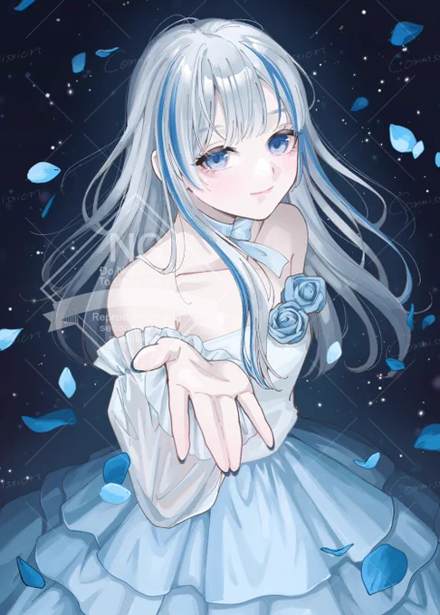 《commission》配信用イラストを描かせていただきました!!ご依頼ありがとうございました#有償依頼#イラスト 
