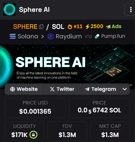 SPHERE AI tweet media