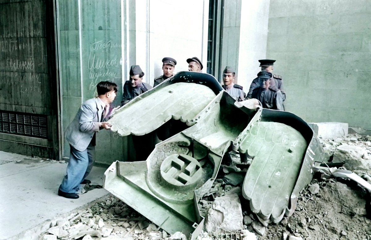 HR_AB1's tweet photo. After the fall of Berlin (1945) https://t.co/6qIPsmZ1JZ