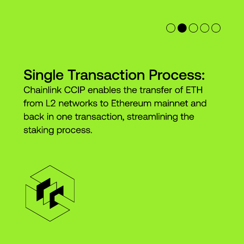 wallet's tweet photo. Staking ETH on our wallet is now more seamless than ever, thanks to @LidoFinance's new Direct Staking rail powered by @Chainlink's CCIP 🤝

Discover how this enables you to stake effortlessly across the Ethereum mainnet and L2s👇