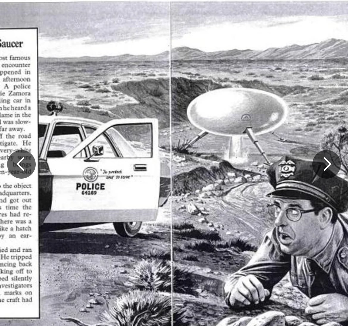PhoneUfo's tweet photo. @The_Astral_ Yes The Lonnie Zamora UFO, one of the few uap reported with a symbol or insignia on the craft. https://t.co/MEF3sUmwVp