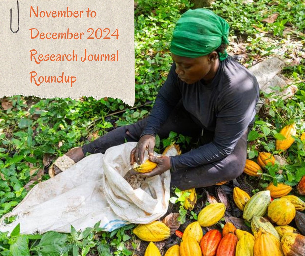🌟💧 Closing 2024 with Innovation!

Dive into IWMI’s latest research shaping water and development science—from digital sustainability in Peru to water management in Africa and India.

📖 Explore the November-December Research Journal Roundup: 👉 on.cgiar.org/4ah9v6N