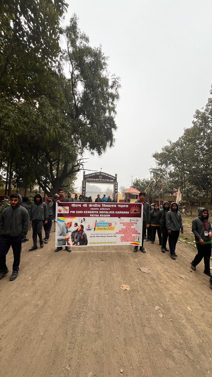 KV_Garhara's tweet photo. Students and staff enthusiastically participated in PPC-25 Marathon.
#ppc25
#PPC
#PPC2025
#MarathonPPC2025
#examwarrior https://t.co/QFc5BhdfsL