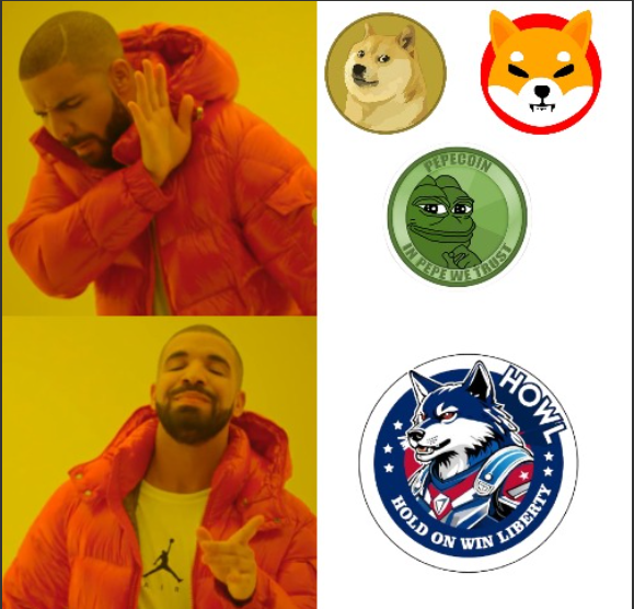 howlcoinxyz's tweet photo. When memes meet meaning, 🐺🔥 $HOWL isn't just a token—it's a movement. Hold On, Win Liberty.  

#HOWLforLiberty #TweetToHOWL #Solana  #memecoin  #TheHuntBegins https://t.co/zdCaDdOoPE