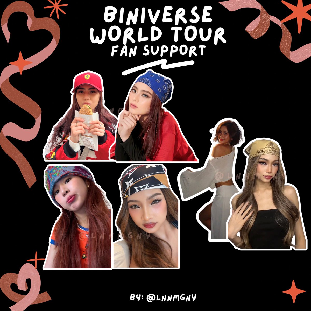 luckystarlei's tweet image. ♡ BINIVERSE WORLD TOUR 2025 fan support by @lnnmgny ♡

- mbf, like and rt

this fs is for team bahay blooms ☺️ to those who want a copy, i will send the softcopy thru gdrive link (you can print it if you want but pls, don’t sell it 😆) 

#BINIVerseWorldTour2025