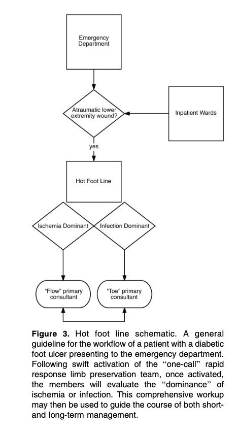 DGArmstrong's tweet photo. How to build a "Hot Foot Line" for rapid response to lower extremity complications in #Diabetes #DiabeticFoot #Footattack #ActAgainstAmputation | DF Blog https://t.co/TE5ABNwjzQ https://t.co/GpLMYUbQGS https://t.co/hqsGnipmg5