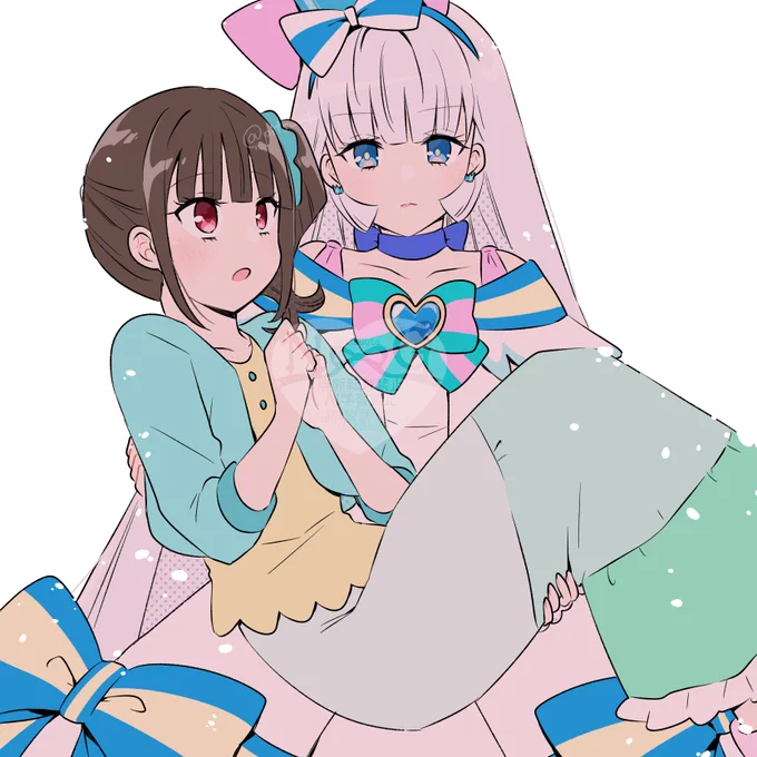 こんな時期が懐かしいなあという絵 (ちょっとユキまゆ?)
