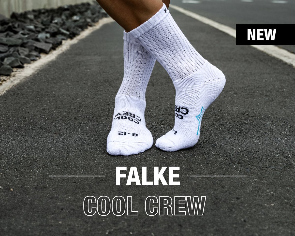 FalkeSA's tweet photo. Stay cool, stay fresh with the latest FALKE Cool Crew Socks. 😎
Made with BCool Recycled Yarn, these socks keep your feet cool, dry, and supported—no matter the activity. Seamless, cushioned, and designed to move with you.🌱
Shop now https://t.co/kVUMC4s9XR
#FALKESA https://t.co/xSuTppf0kV