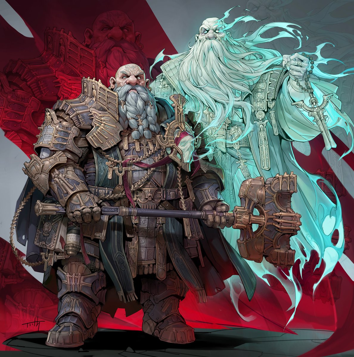 「The Art of Tooth Wu - Gallery update and」|IAMAGのイラスト
