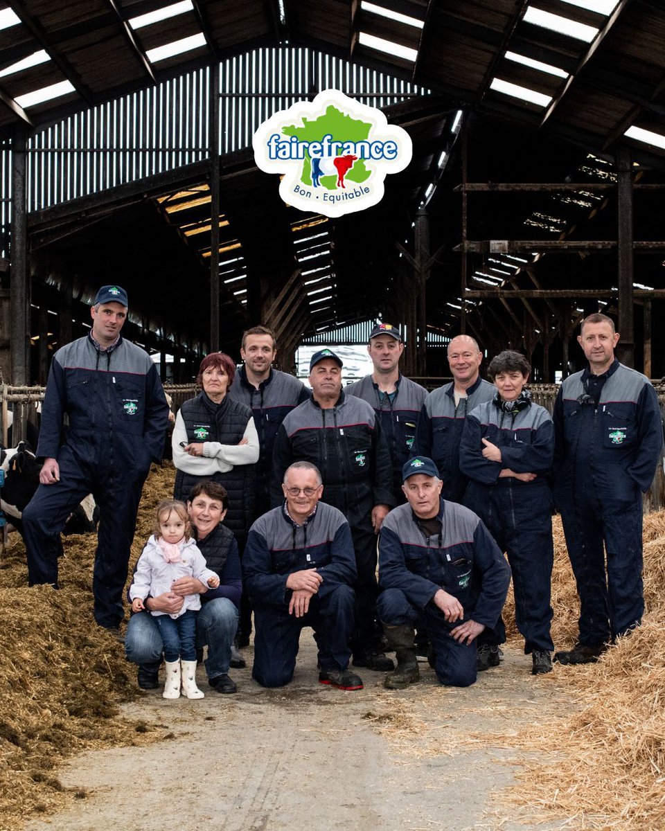 Chez FaireFrance, 350 éleveurs unis pour un lait équitable 🥛💪 : 

🤝 Une rémunération juste pour nos agriculteurs  
🌍 Une réponse aux défis comme le Mercosur  
🌱 Chaque achat soutient une agriculture durable  

Merci de faire partie de cette aventure humaine ! 🙌