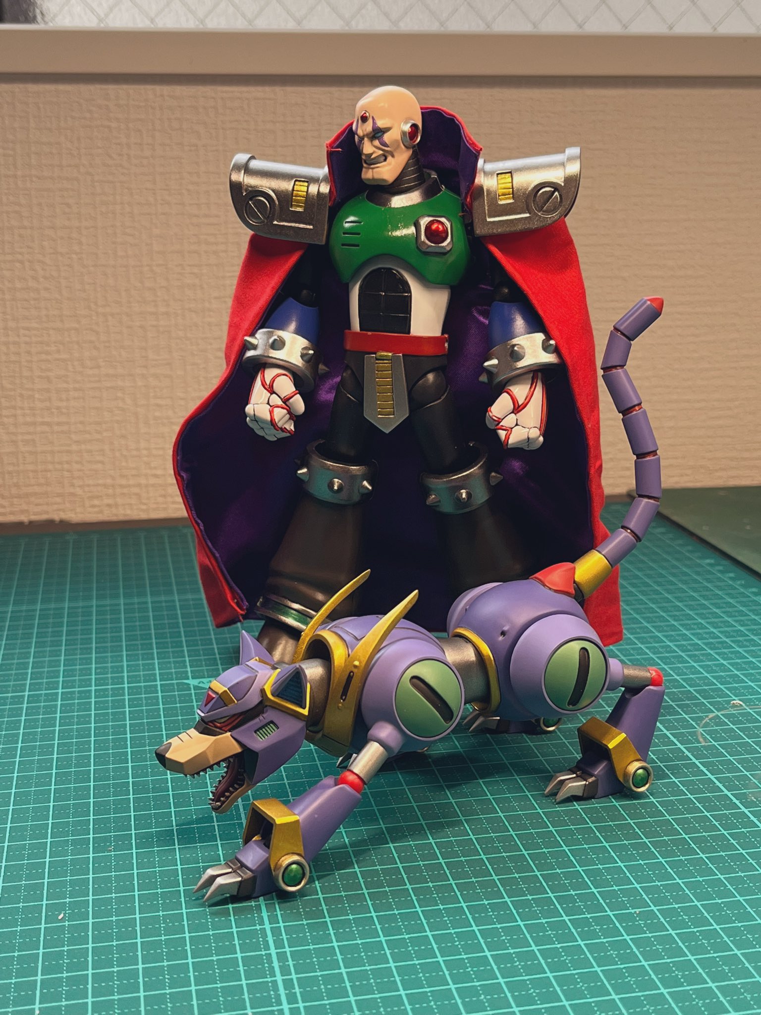 Kooky Cookie シグマ ロックマンX zigma action fig 未塗装未 Kooky Cookie シグマ ロックマンX zigma action fig 未塗装未