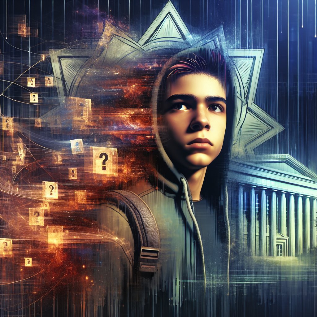 Données volées,  
Un jeune face à la loi,  
Cybercrime en cours.  

#Piratage #Cybersécurité #JusticeJuvenile #jeudiphoto

francetvinfo.fr/internet/secur…