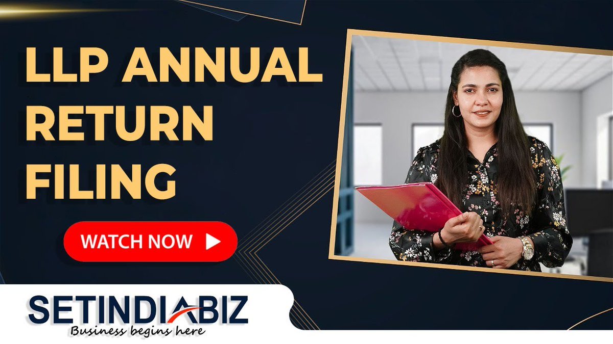 setindiabiz's tweet image. Filing LLP Annual Returns is now easier with our Expert Service.  

File timely to stay compliant. 
 
Watch video @ zurl.co/RQ7N7 

Get Help @ zurl.co/hHFlz    

#llpannualreturns #form8 #form11 #compliancesimplified #llpannualreturnsfiling #setindiabiz