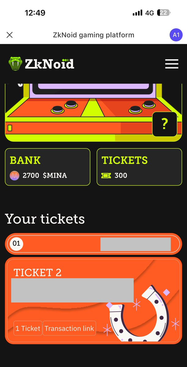 We entered with 2 tickets. Good luck with us.

<a href="/ZkNoid/">ZkNoid</a> <a href="/MinaProtocol/">Mina Protocol (httpz) 🪶</a> #ZkNoid