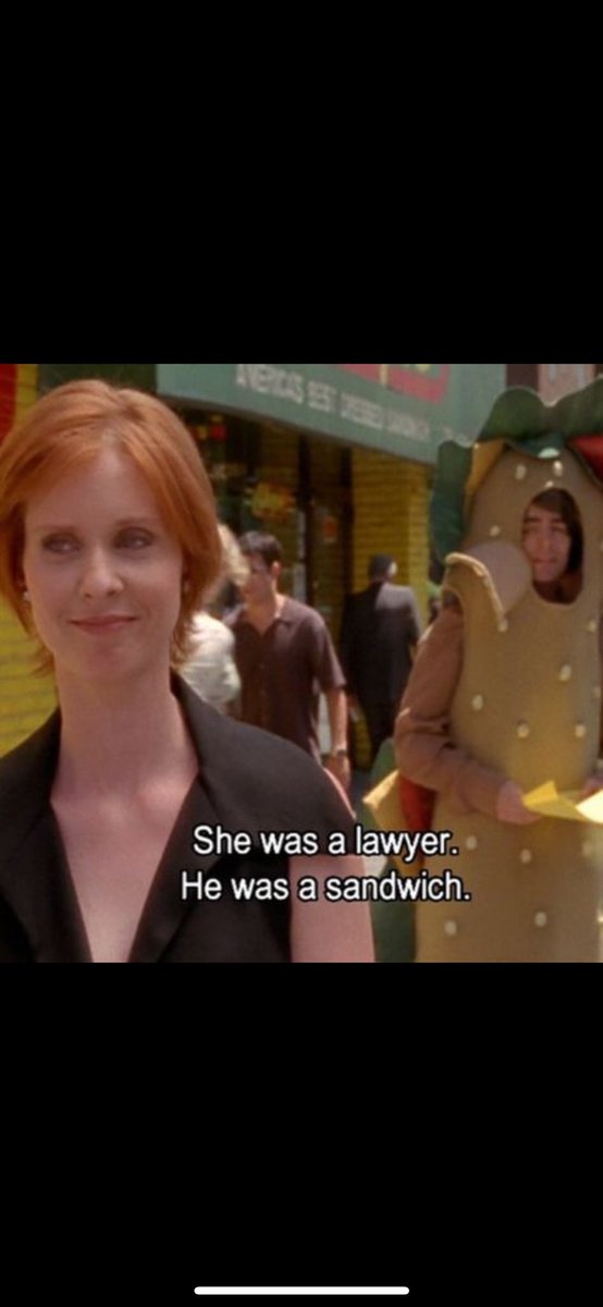 When your standards are high but your lunch is higher