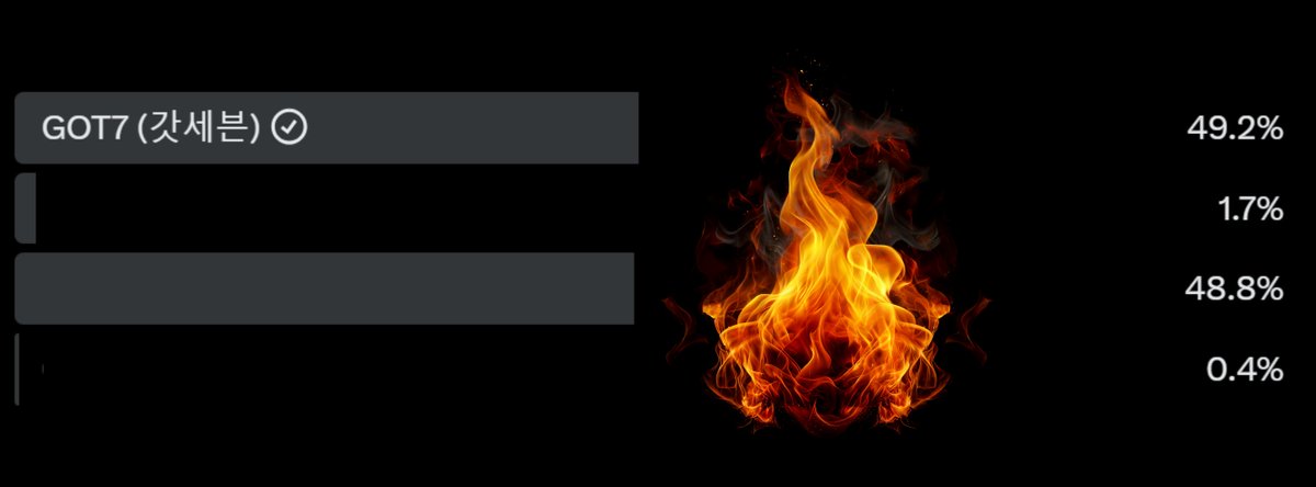 [ DuckAd ]
1️⃣ #GOT7 49.2%
2️⃣  XXXX  48.8%

🔥ต้องการกำลังเสริมจำนวนมาก🔥
ใครที่พอมีเวลา หรือ ตอนนี้ว่างอยู่
สามารถ DM เข้ามาช่วยโหวตได้เลยนะคะ🥰

🥇ผู้ชนะที่1 ในผลโหวตนี้ จะได้
1. สตรีมเพลงคัมแบ็ก #Phyton #GOT7_PYTHON
จำนวน "1,000 ครั้ง" บน 'Melon'
2.สตรีมเพลงบน 'Spotify' จำนวน