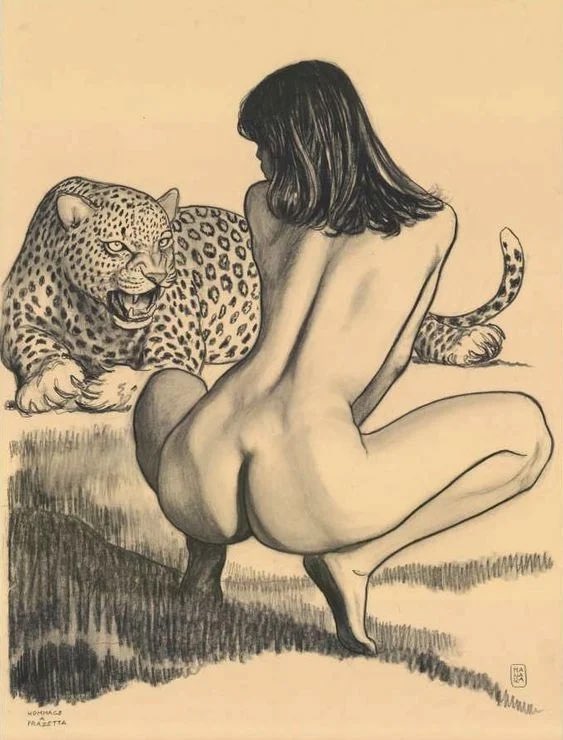 SCENTEDSIREN's tweet photo. Guys be honest can I show my hairdresser this Milo Manara as hair inspo? https://t.co/EAV9mQOFmO