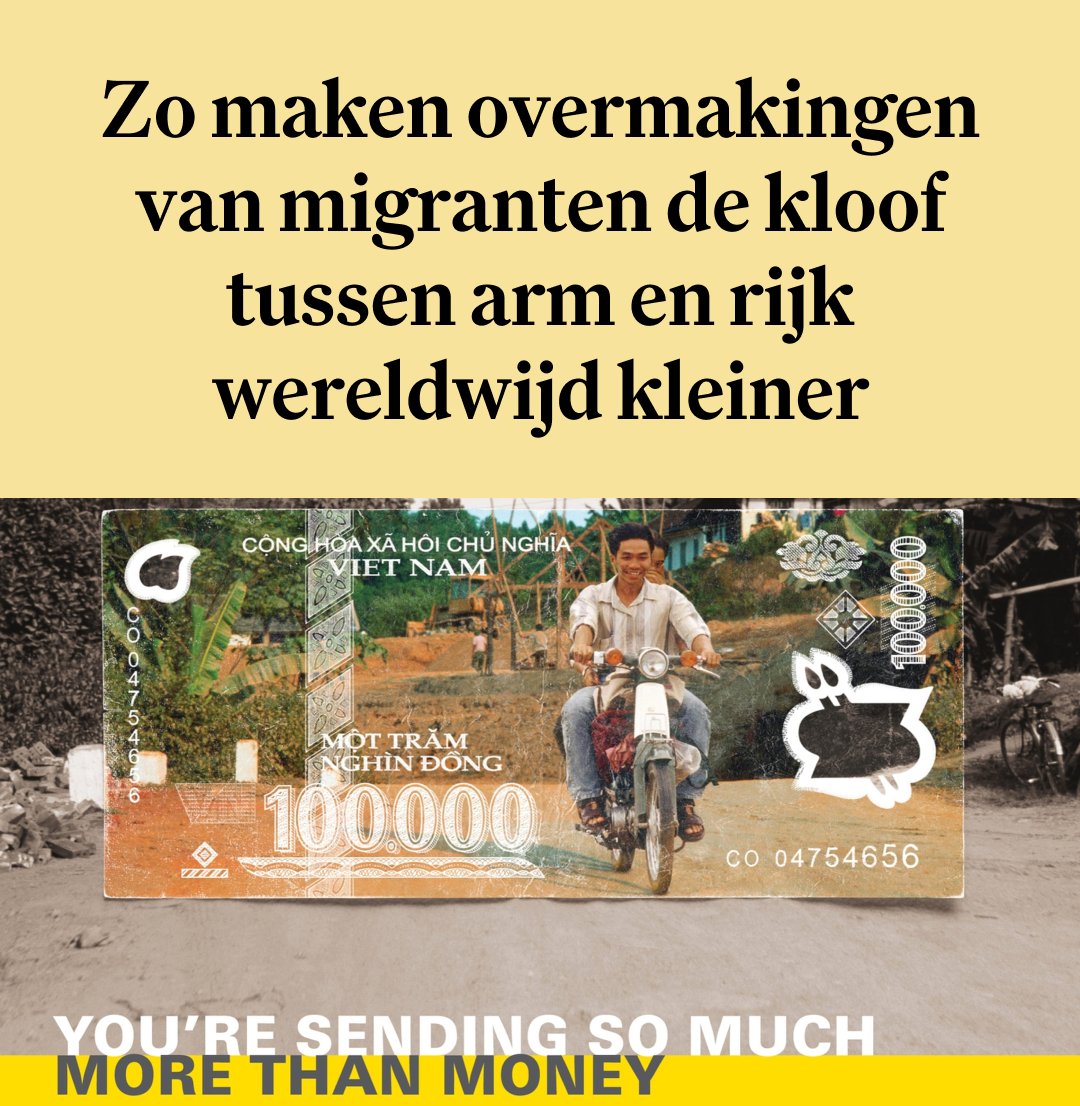 Klein bedrag, groot verschil: met het geld dat migranten overmaken naar familie en vrienden in hun geboorteland ondersteunen ze wel 800 miljoen mensen. Reden genoeg om deze onmisbare transacties makkelijker én goedkoper te maken.

Lees verder: corr.es/c7980e