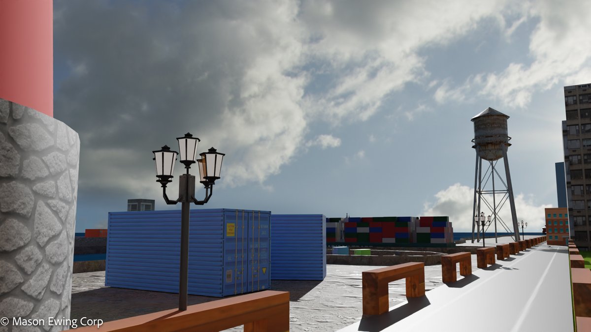 Magisonoff's tweet photo. Hey ! Aujourd'hui, on est allés visiter un vieux navire qui est arrivé au port de Jonathanland, et pas n’importe quel navire… c’est un ancien bateau de la Seconde Guerre mondiale ! :o
#port #babymadison #jonathanland #3dart https://t.co/iDRBEU8v2A