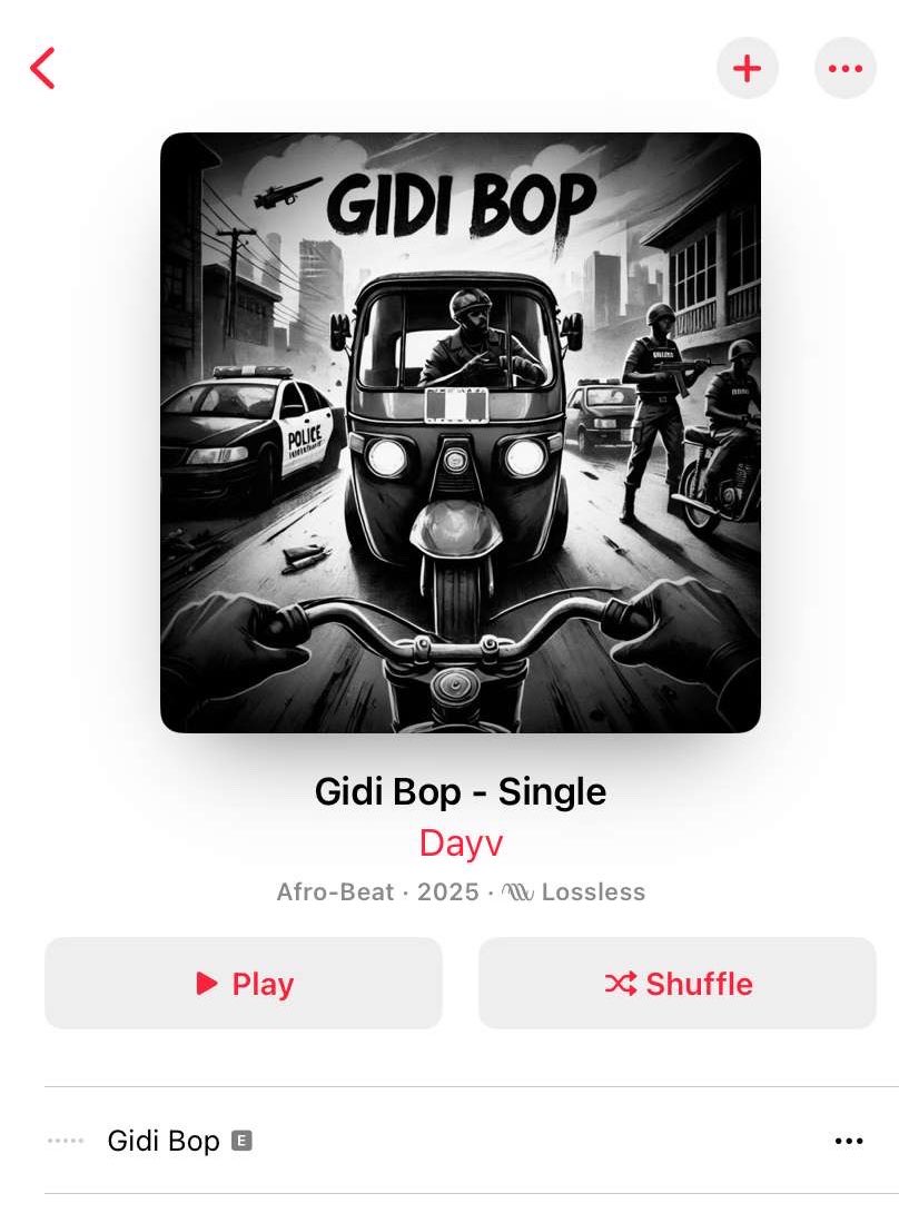 Stream ‘Gidi Bop’ to start your Day