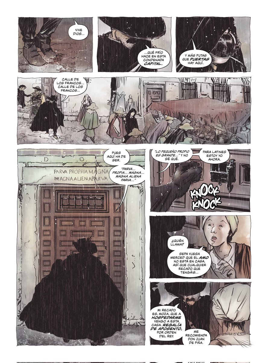 Casca_borra's tweet photo. Más novedades. El día 14 de febrero llegará a librerías esta maravilla de cómic de @ElTorres72 y @jorgiot

La vida del capitán Contreras contada de forma muy original a modo de confidencias a Lope de Vega.

No se pueden perder este cómic. https://t.co/ndSSoXNvWT