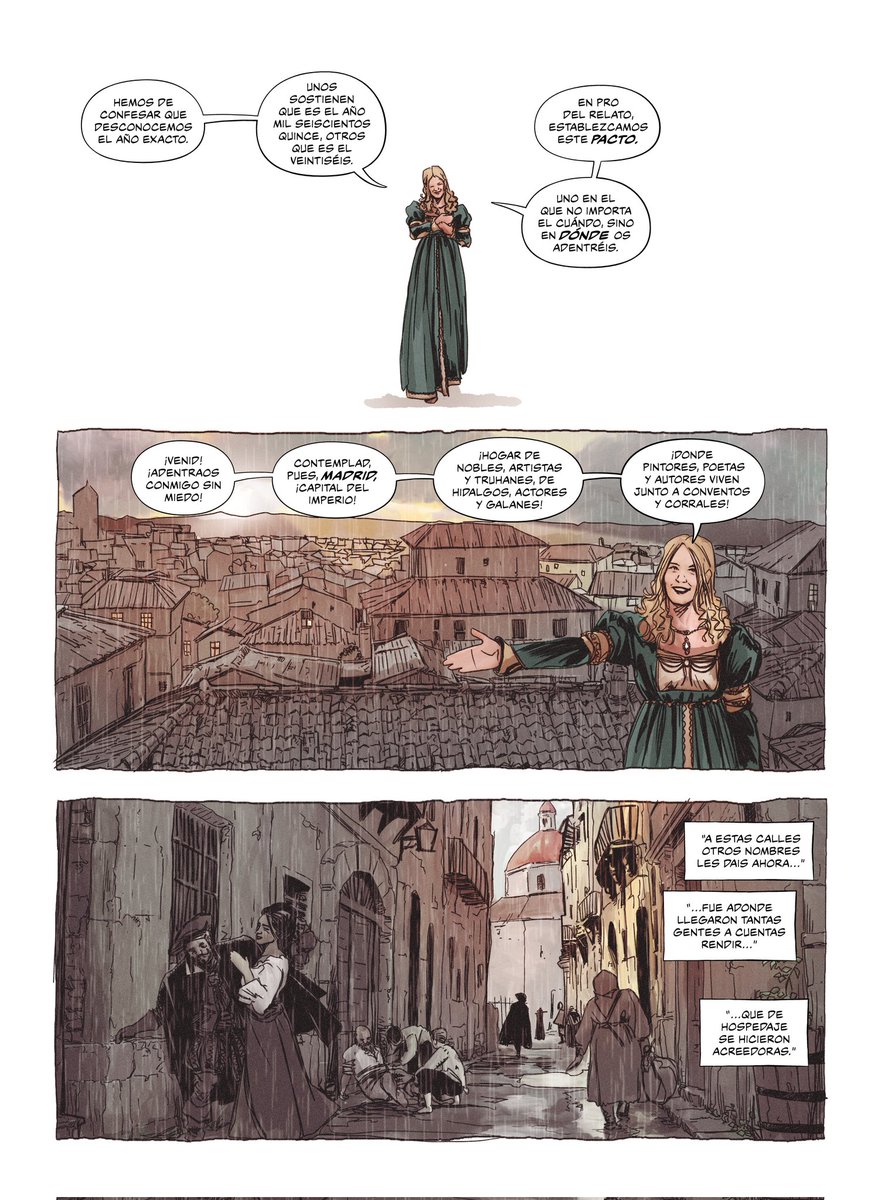 Casca_borra's tweet photo. Más novedades. El día 14 de febrero llegará a librerías esta maravilla de cómic de @ElTorres72 y @jorgiot

La vida del capitán Contreras contada de forma muy original a modo de confidencias a Lope de Vega.

No se pueden perder este cómic. https://t.co/ndSSoXNvWT