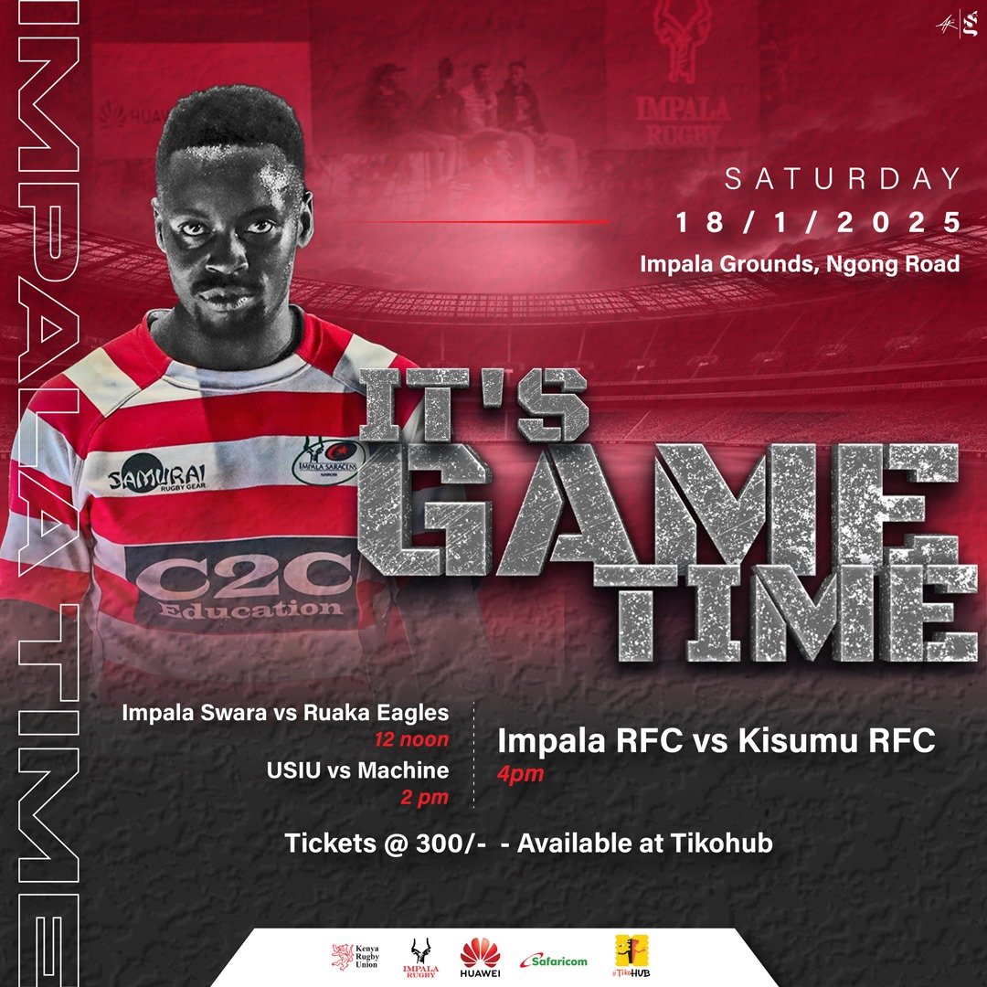 We play Kisumu on the weekend and this one is special in memory of "JadhaPower" who featured for both teams.

'Show up and be loud,
More cheers from the big crowd,
The red and white plays at home' 

#chonjoo

Get your Tickets 👇

tikohub.co.ke/buy_tickets.ph…
