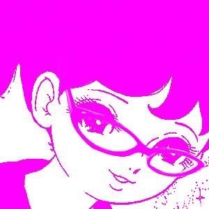 「glasses 」|はくいきしろいのイラスト