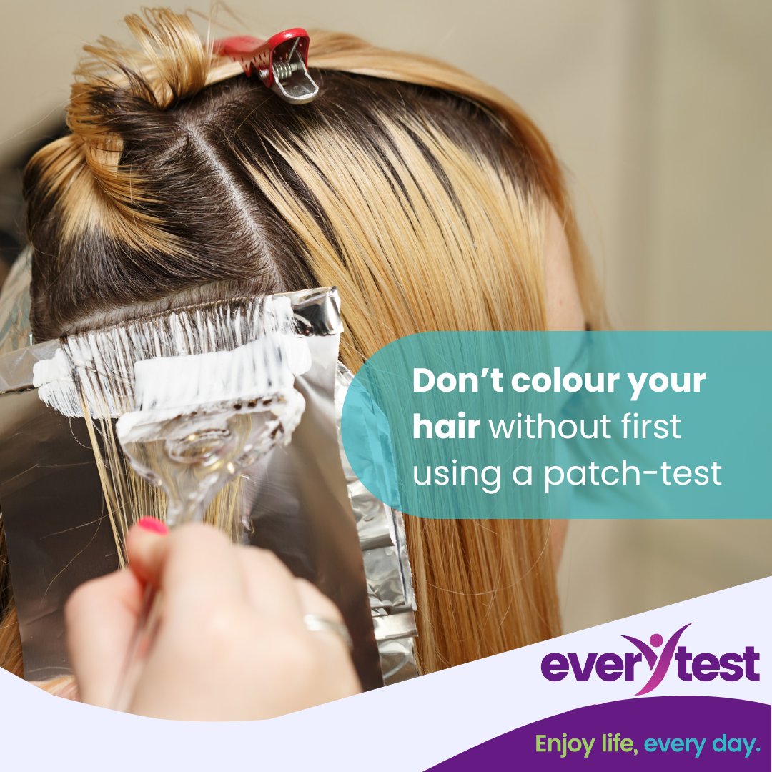 everytestUK's tweet photo. Colourstart® can screen for allergies to PPD, and you can repeat the Colourstart® test if you are switching to a new hair colour product.
https://t.co/6YFcM6T51a
#HairColour #Allergies #Colourstart #hair #salon #hairappointment https://t.co/06KALKyiJ9