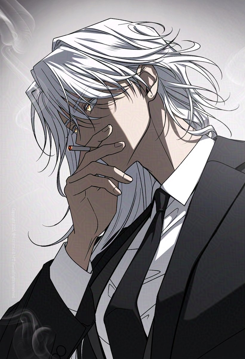 미카힐 oO (담배는 별맛이 안 나네..)
#블랙배저