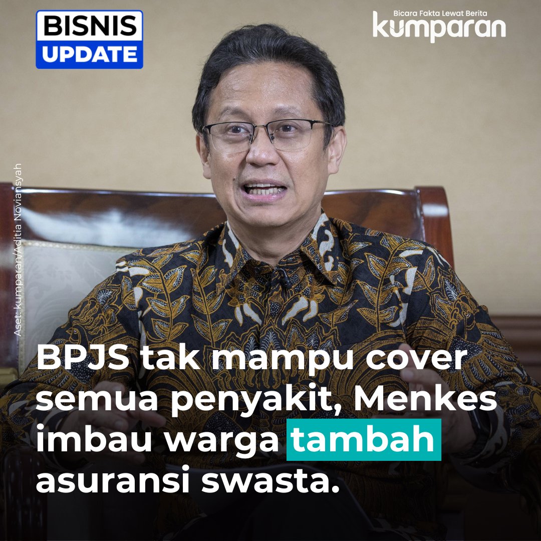 Mdy_Asmara1701's tweet image. Mantap!
Udah bayar iuran bpjs ditambah cari asuransi swasta. Ide yg brilian 👏