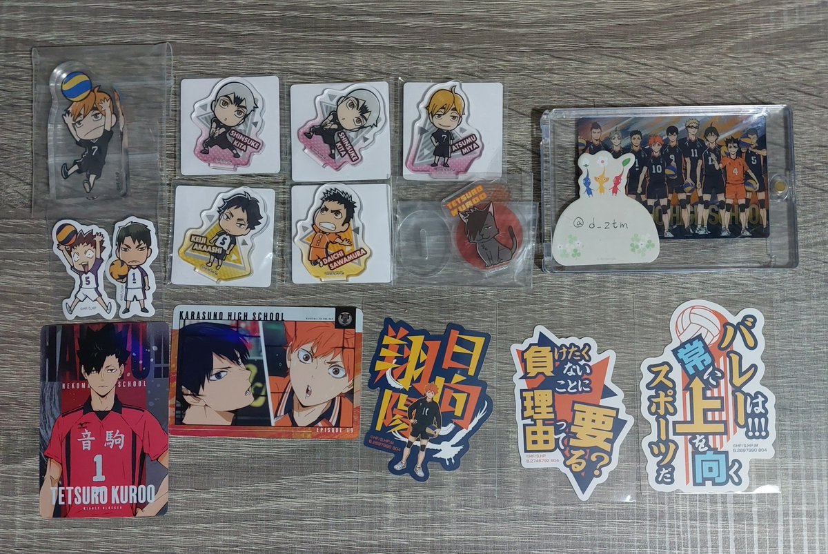 d_ztm's tweet photo. 【譲渡】
ハイキュー ブックマークコレクション   アクリミニ アクリルブロック ステッカー キラコレ セリア ダイソー

譲 : 画像のもの

求 : 110円/枚+送料

郵送のみ
PayPayまたはゆうちょ

ご希望の方いましたら検索からでもお気軽にお声掛けください。
よろしくお願いいたします☺️ https://t.co/oUMVU5uyL7