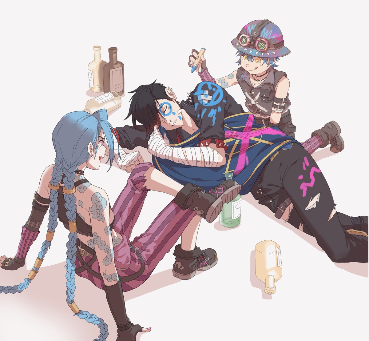 neukbeom's tweet photo. #arcane #Jinx #vi 더 보고 싶었던 조합 https://t.co/vz1PTYtT3N