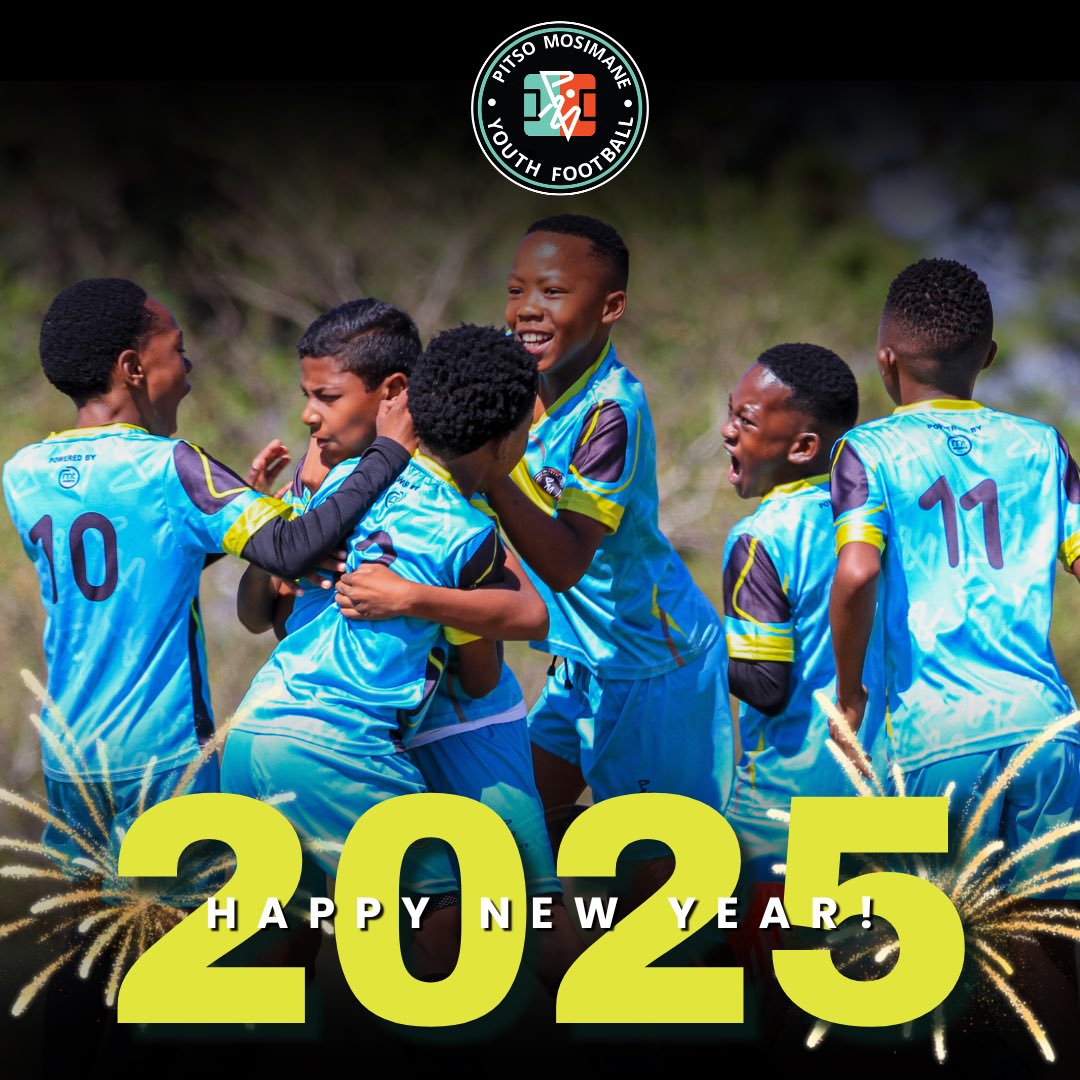 Happy New Year from Pitso Mosimane Youth Football! 🎉✨

Here’s to a year filled with growth, goals, and greatness! 🚀 

We’re excited to kick off 2025 with big plans ahead, starting with our Coaches Induction this week as we gear up for an incredible season. 

Stay tuned for