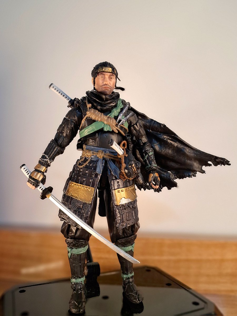 AlchionTreich's tweet photo. Jin Sakai
Ghost of Tsushima action figure https://t.co/HlA1zfX7Gj